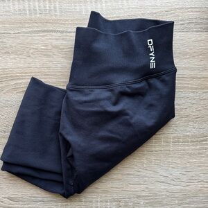DFYNE Black Impact Leggings